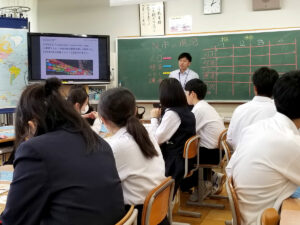 出前授業 小谷村立小谷中学校で開催されました Nagano Sdgs Project
